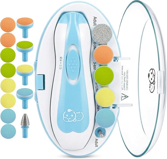 Electric baby nail file