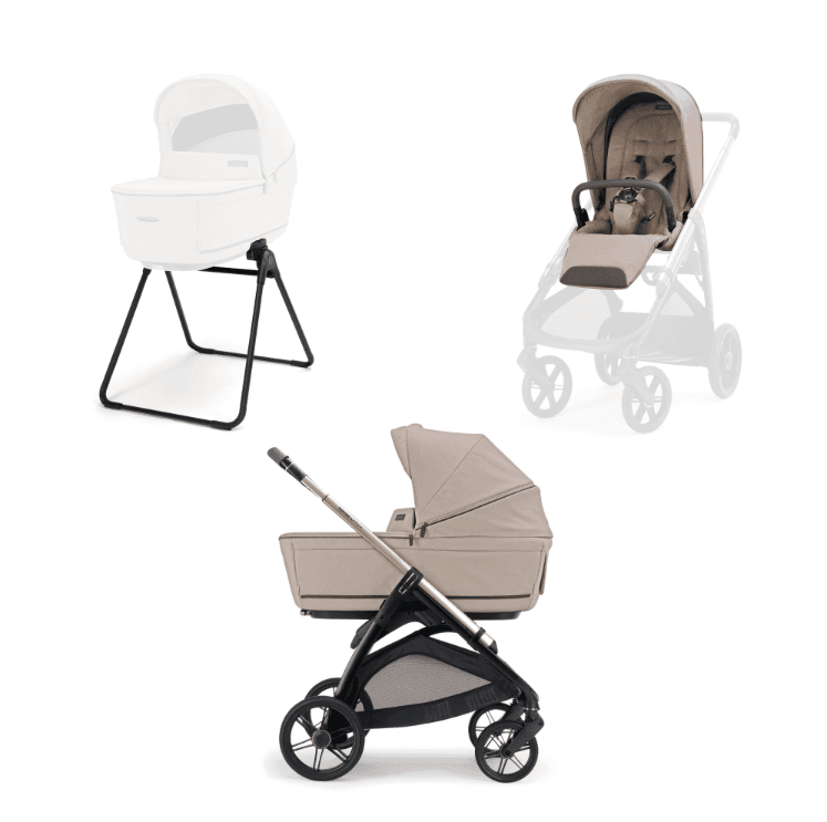 Inglesina Aptica Duo stroller with bassinet (Ivy Green)